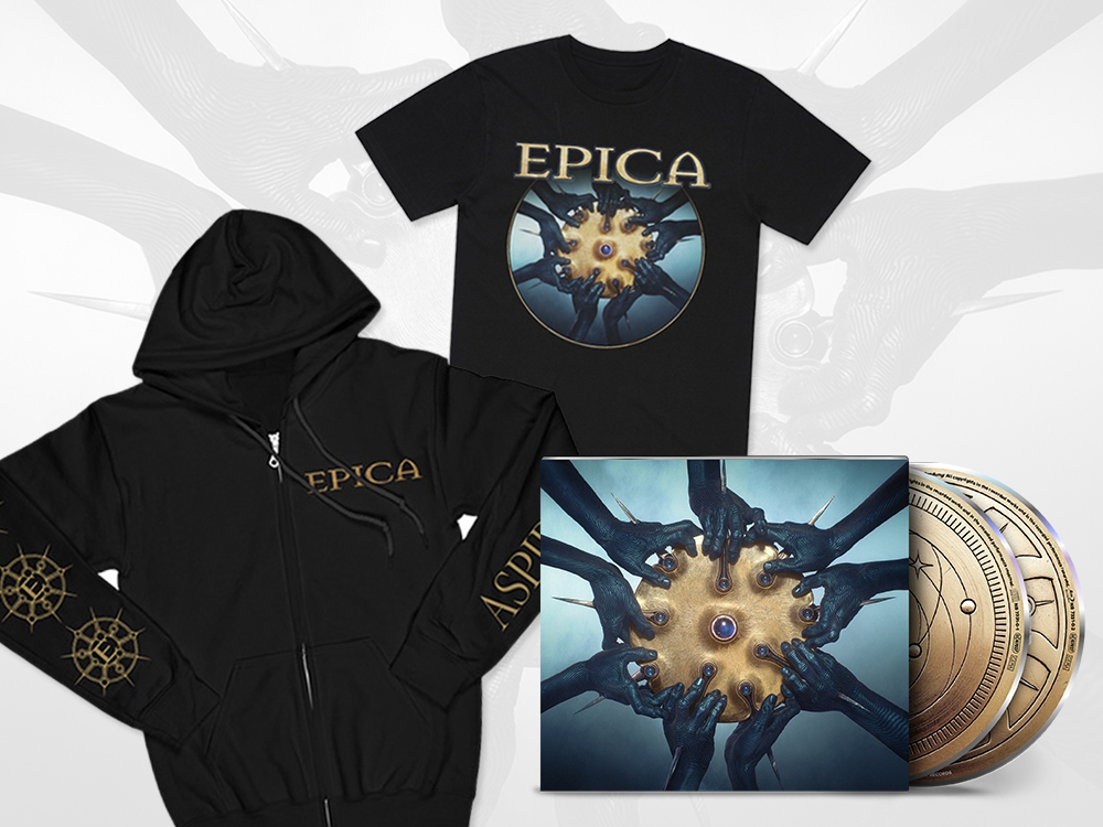 Aspiral Digipak + T-Shirt + Zip Hoodie Bundle