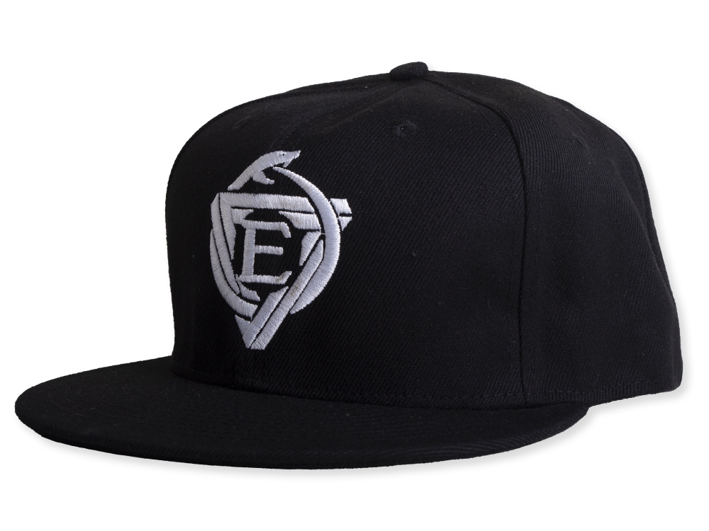 Snake Logo Cap Black
