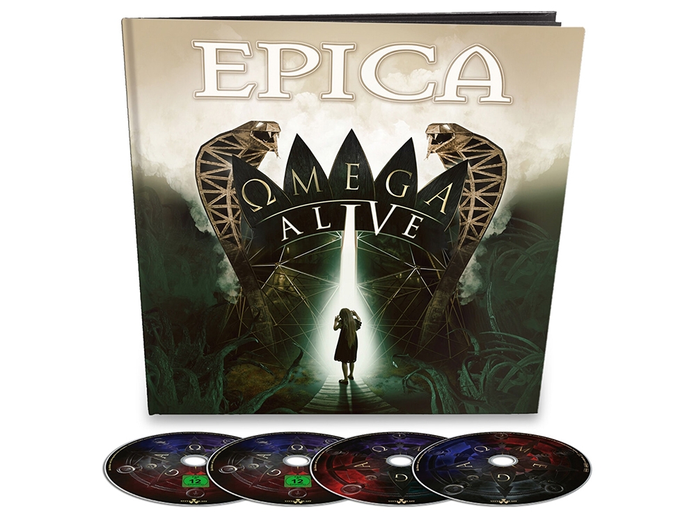 Omega Alive (Earbook) BluRay + DVD + 2CD