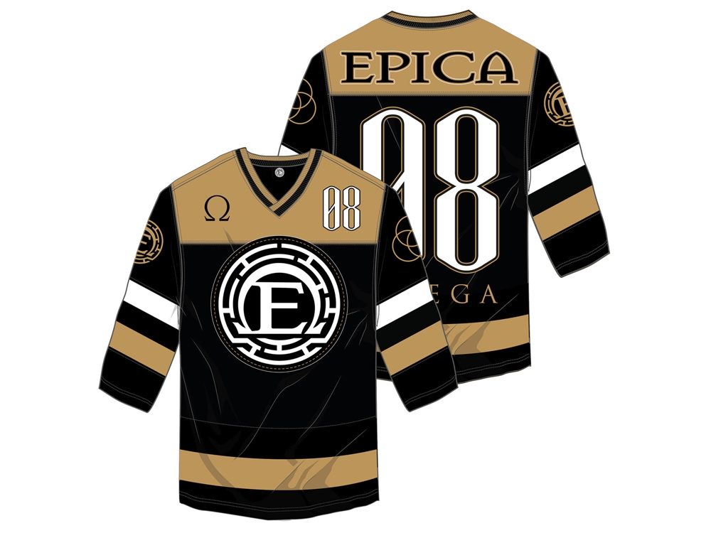 Omega Hockey Jersey Black/Gold