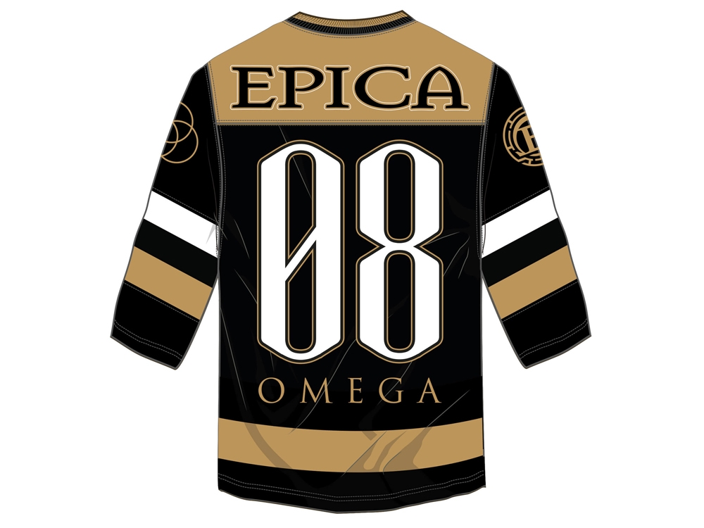 Omega Hockey Jersey Black/Gold