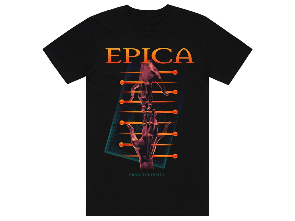 Cross The Divide T-shirt Black - Pre-order