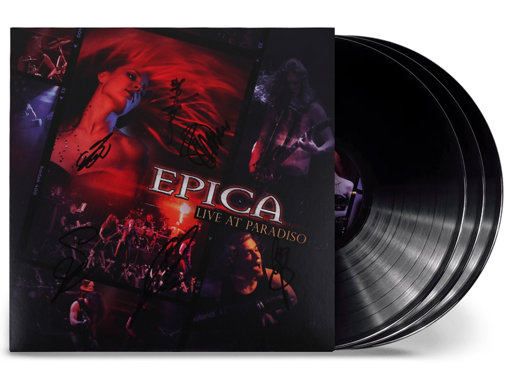 Live at Paradiso 3LP Black - Signed